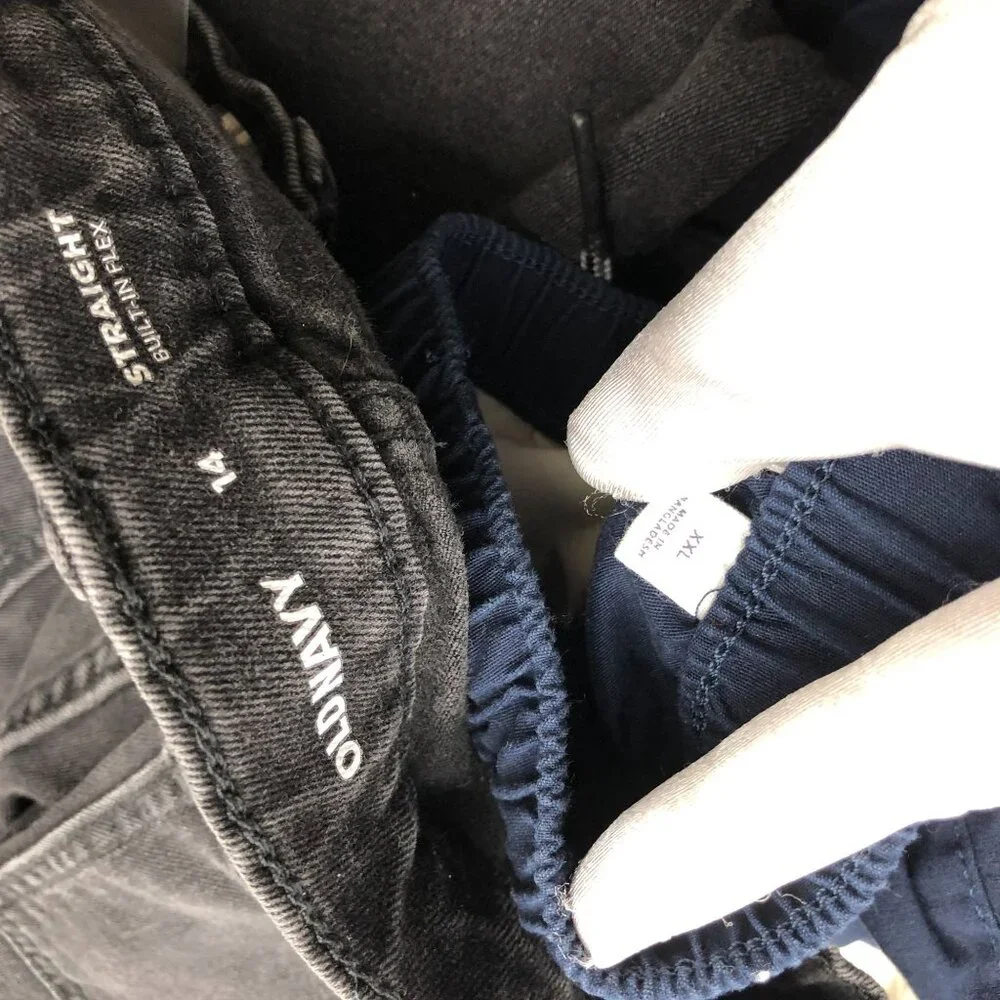 Youth Boys Size 14 Jeans Pants BUNDLE Old‎ Navy H&M Chino Gap 4 Piece XXL